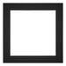 Passe Partout 55x55cm Carton Black Edge 5cm Straight Front | Yourdecoration.com