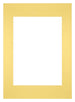 Passe Partout 59-4x84cm A1/A2 Carton Yellow Edge Straight Front | Yourdecoration.com