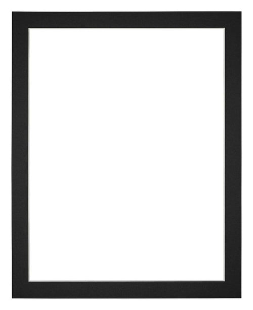 Passe Partout 60x70cm Carton Black Edge 3cm Straight Front | Yourdecoration.com