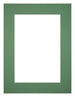 Passe Partout 60x80cm Carton Green Forest Edge 5cm Straight Front | Yourdecoration.com