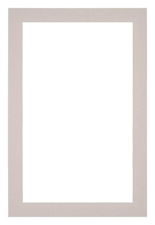 Passe Partout 60x90cm Carton Gray Gray Edge 3cm Straight Front | Yourdecoration.com