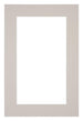 Passe Partout 60x90cm Carton Gray Gray Edge 5cm Straight Front | Yourdecoration.com