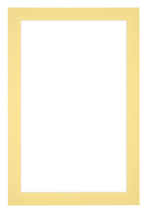 Passe Partout 60x90cm Carton Yellow Edge 3cm Straight Front | Yourdecoration.com