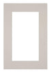 Passe Partout 61x915cm Carton Gray Gray Edge 6cm Straight Front | Yourdecoration.com