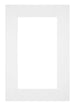 Passe Partout 62x93cm Carton White Edge 6cm Straight Front | Yourdecoration.com