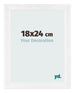 Photo Frame 18x24cm White Vintage MDF Pisa Front Size | Yourdecoration.com