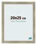 Photo Frame 20x25cm Gold Vintage MDF Pisa Front Size | Yourdecoration.com