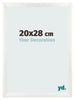 Photo Frame 20x28cm White Vintage MDF Pisa Front Size | Yourdecoration.com