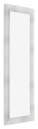 Photo Frame 20x60cm Aluminum Brushed MDF Pisa Front Oblique | Yourdecoration.com