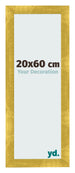 Photo Frame 20x60cm Gold Vintage MDF Pisa Front Size | Yourdecoration.com