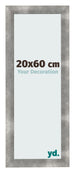 Photo Frame 20x60cm Metal Vintage MDF Pisa Front Size | Yourdecoration.com