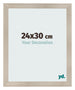 Photo Frame 24x30cm Oak Rustic MDF Pisa Front Size | Yourdecoration.com