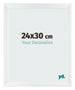 Photo Frame 24x30cm White Vintage MDF Pisa Front Size | Yourdecoration.com