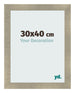 Photo Frame 30x40cm Gold Vintage MDF Pisa Front Size | Yourdecoration.com