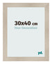 Photo Frame 30x40cm Oak Rustic MDF Pisa Front Size | Yourdecoration.com