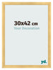 Photo Frame 30x42cm Gold Vintage MDF Pisa Front Size | Yourdecoration.com
