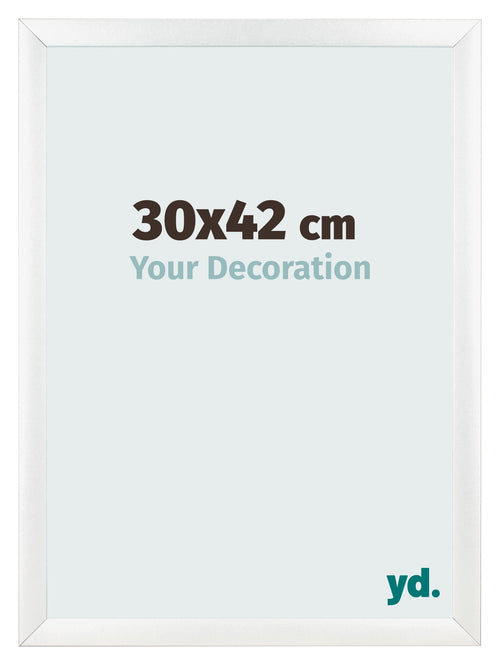 Photo Frame 30x42cm White Vintage MDF Pisa Front Size | Yourdecoration.com