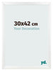 Photo Frame 30x42cm White Vintage MDF Pisa Front Size | Yourdecoration.com