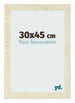 Photo Frame 30x45cm Sonoma Oak MDF Pisa Front Size | Yourdecoration.com