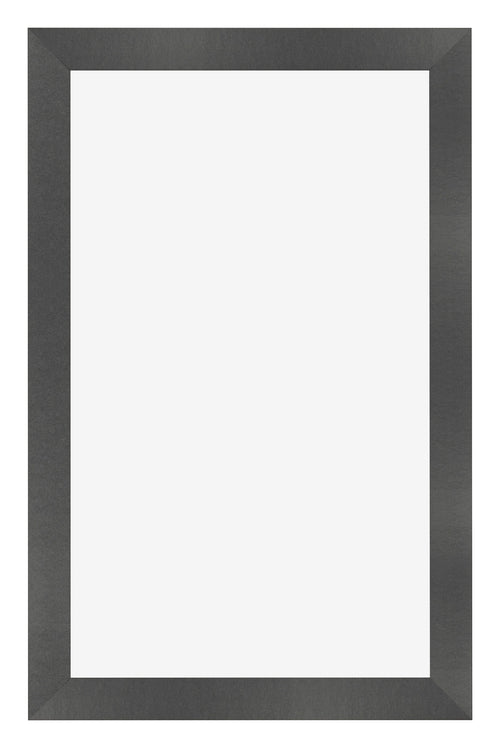 Photo Frame 30x50cm Black Silver Polished MDF Pisa Front | Yourdecoration.com