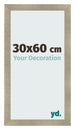 Photo Frame 30x60cm Gold Vintage MDF Pisa Front Size | Yourdecoration.com