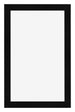 Photo Frame 33x48cm Black Silver Polished MDF Pisa Front | Yourdecoration.com