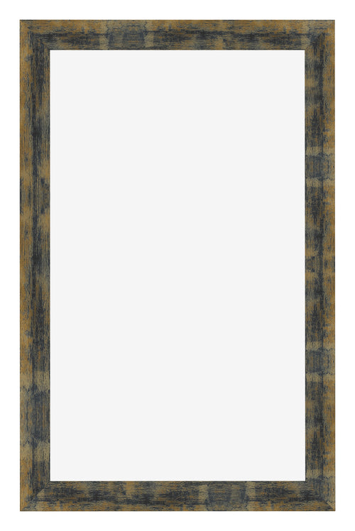Photo Frame 33x48cm Blue Gold Melange MDF Pisa Front | Yourdecoration.com