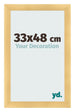Photo Frame 33x48cm Gold Vintage MDF Pisa Front Size | Yourdecoration.com
