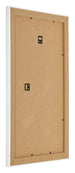 Photo Frame 33x48cm White Vintage MDF Pisa Back Oblique | Yourdecoration.com