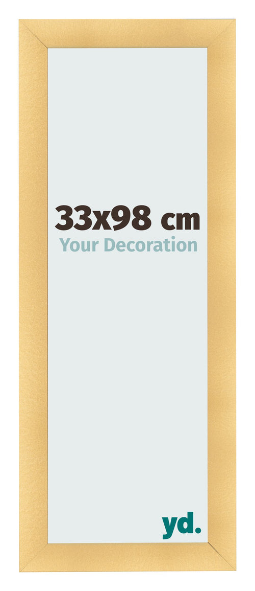 Photo Frame 33x98cm Gold Vintage MDF Pisa Front Size | Yourdecoration.com