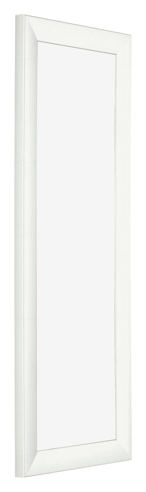 Photo Frame 37 5x98cm White Vintage MDF Pisa Front Oblique | Yourdecoration.com