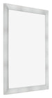 Photo Frame 40x55cm Aluminum Brushed MDF Pisa Front Oblique | Yourdecoration.com