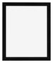 Photo Frame 40x55cm Black Silver Polished MDF Pisa Front | Yourdecoration.com