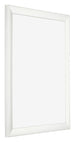 Photo Frame 40x55cm White Vintage MDF Pisa Front Oblique | Yourdecoration.com