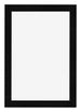 Photo Frame 40x60cm Black Silver Polished MDF Pisa Front | Yourdecoration.com