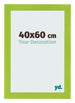 Photo Frame 40x60cm Green MDF Pisa Front Size | Yourdecoration.com