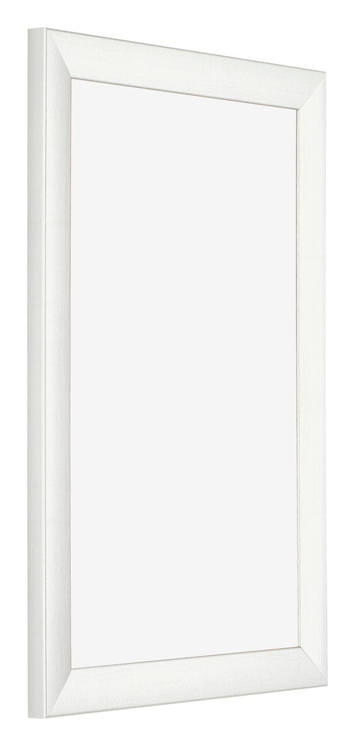 Photo Frame 40x60cm White Vintage MDF Pisa Front Oblique | Yourdecoration.com