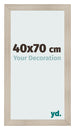 Photo Frame 40x70cm Oak Rustic MDF Pisa Front Size | Yourdecoration.com