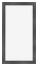 Photo Frame 40x80cm Black Silver Polished MDF Pisa Front | Yourdecoration.com