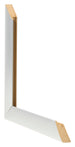 Photo Frame 45x80cm Aluminum Brushed MDF Pisa Detail Intersection | Yourdecoration.com