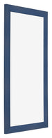Photo Frame 45x80cm Dark Blue Swept MDF Pisa Front Oblique | Yourdecoration.com