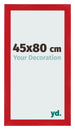 Photo Frame 45x80cm Red MDF Pisa Front Size | Yourdecoration.com
