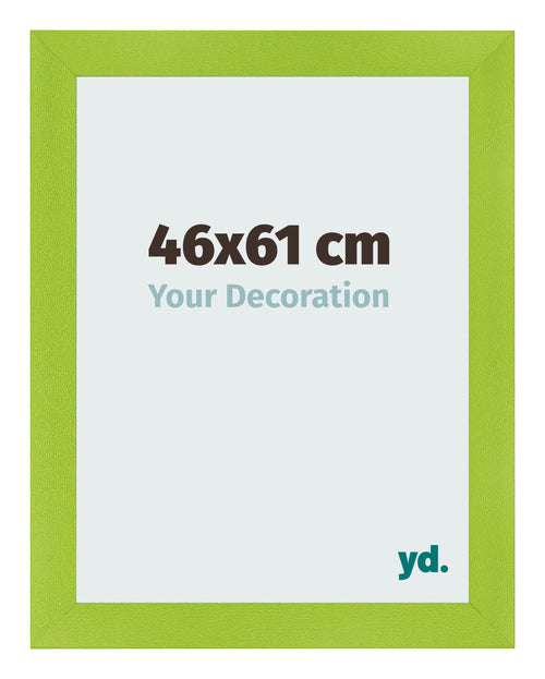 Photo Frame 46x61cm Green MDF Pisa Front Size | Yourdecoration.com
