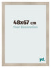 Photo Frame 48x67cm Oak Rustic MDF Pisa Front Size | Yourdecoration.com