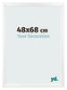 Photo Frame 48x68cm White Vintage MDF Pisa Front Size | Yourdecoration.com