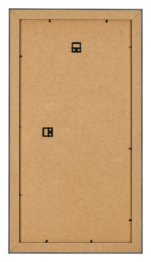 Photo Frame 50x100cm Black Silver Polished MDF Pisa Back | Yourdecoration.com