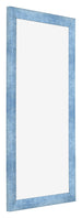 Photo Frame 50x100cm Clear Blue Swept MDF Pisa Front Oblique | Yourdecoration.com
