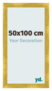 Photo Frame 50x100cm Gold Vintage MDF Pisa Front Size | Yourdecoration.com