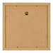 Photo Frame 50x50cm Aluminum Brushed MDF Pisa Back | Yourdecoration.com