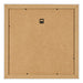 Photo Frame 50x50cm Silver Black Swept MDF Pisa Back | Yourdecoration.com